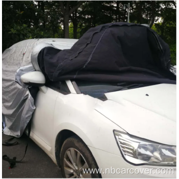 Silver Car Cover Car Decoration Anti-UV Water-Proof